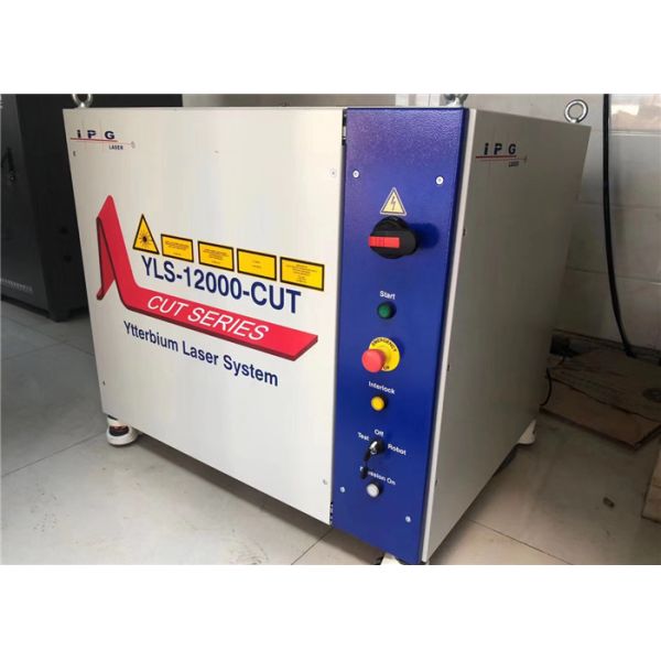 IPG Fiber Laser Cutting Machine , CNC Laser Steel Cutting Machine