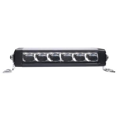 OEM magro do ODM de choque da barra de luz 6pcs*3w do diodo emissor de luz da fileira do veículo 45mm único Osram anti
