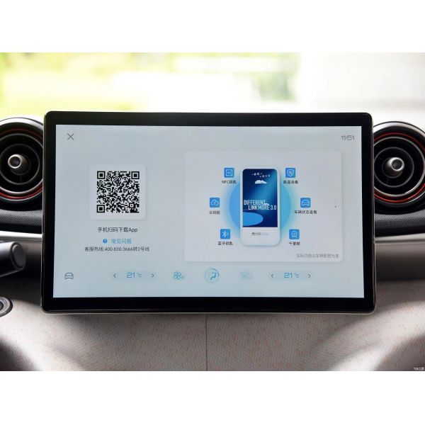 Автомобили китайца EV седана варианта рыцаря дельфина 2021 401km BYD небольшие