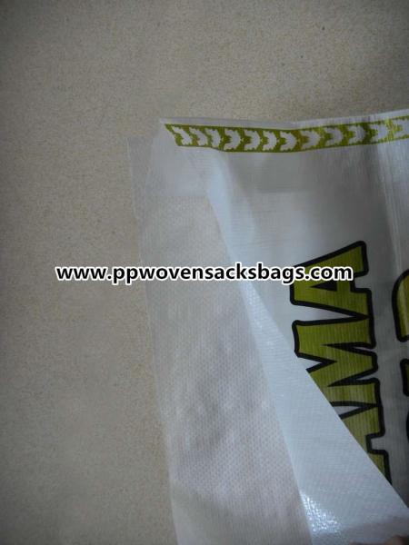 25kg BOPP Lamiated PP Woven Rice Bags / MAMA GOLD Multi-color Printed Rice Bags
