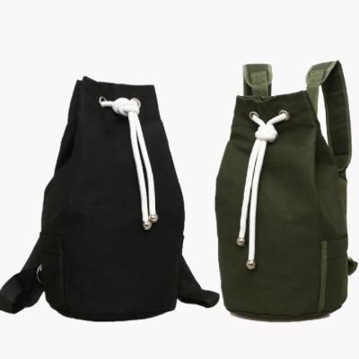 Рюкзак ведра бейсбола Drawstring холста большой емкости