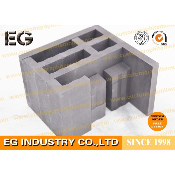 99.9% carbon graphite Quickly Delivery Custom Graphite Molds , Graphite Mould For Diamond Core Bit
