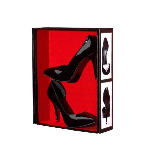 Personalised Small Cardboard Shoe Box Magnetic for Luxury High Heel