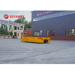 Steerable 20 Ton Hand Pendant Control Trackless Transfer Cart with 24 Months Warranty and Continuous 8-hour Operation
