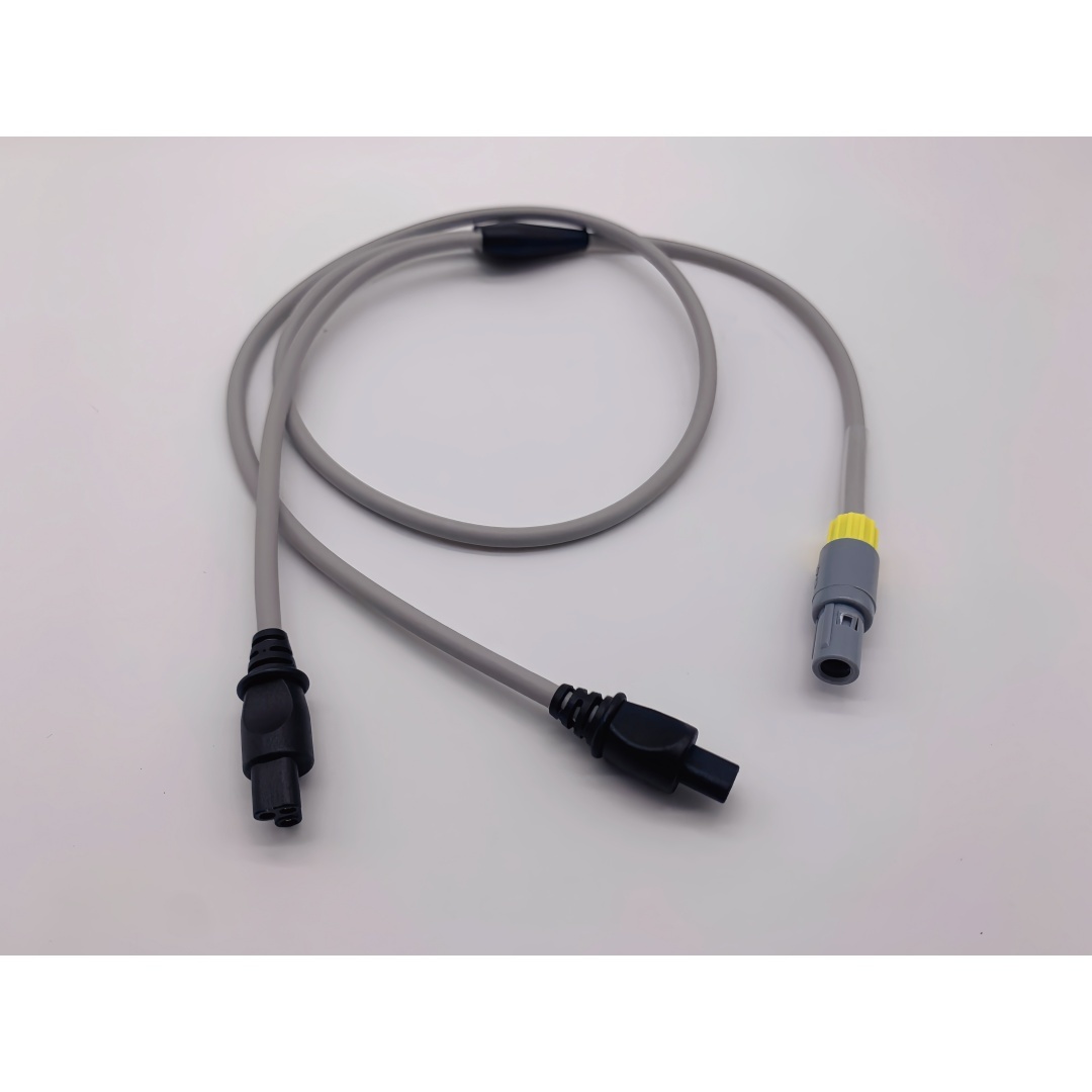 Dual Heated Wire Adapter Cable & Temperature Probe Cord for FI-SHER & Paykel MR850 869 Humidifier Circuit