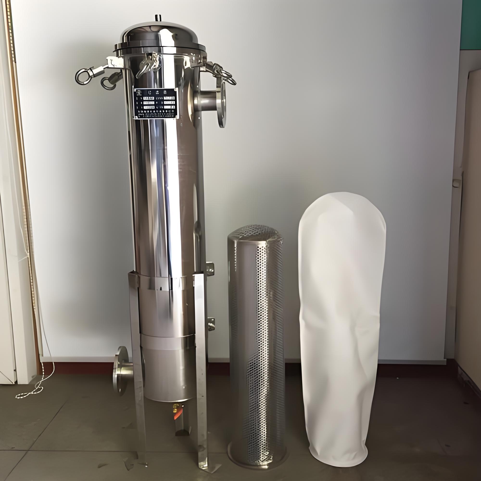 DL Series Compact Closed-Loop Bag Filter with Integrated Reinforced Mesh Basket