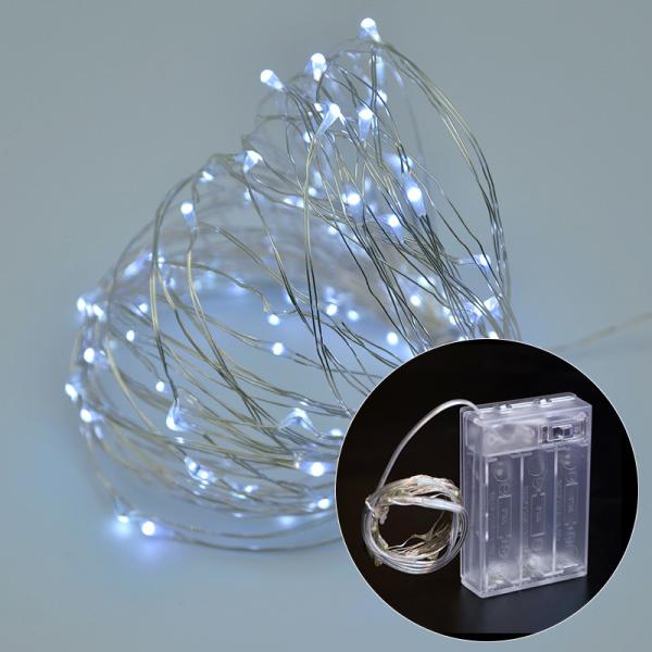 3*AA Battery Powered ON/OFF Multi-Color LED String Lights For Christmas, Party, Festival Decoraction
