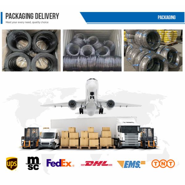 Galvanizado de alambre de hierro negro recocido bobina alambre de clavos SAE1006 5,5 mm 6,5 mm para el mercado de proyectos de construcción de materiales de construcción