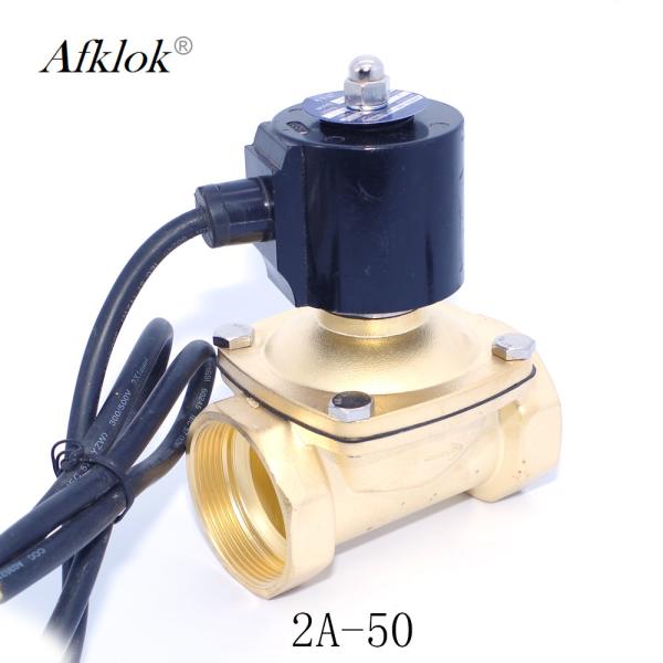 Bronze válvulas de solenoide dedicadas subaquáticas normalmente fechadas da fonte de 2 polegadas