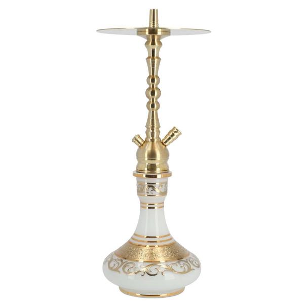 Brass Chrom Gold Smoking Hookah 2 Holes Type CNC Machining Products