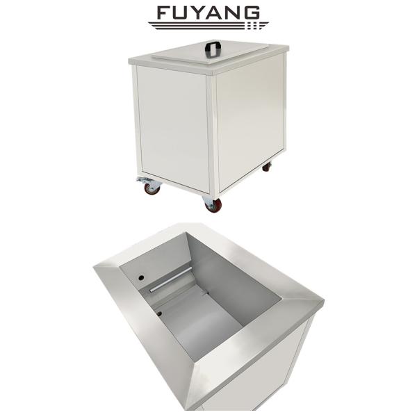 Equipamento ultrassônico industrial de aço inoxidável 220V/110V do líquido de limpeza de 61L 1500W
