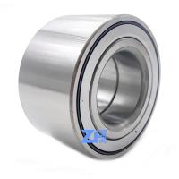 Joint profond à faible bruit de ressort de la rangée 35*68*37mm roulement à billes de la cannelure DAC35680037 de représentation stable double ou joint de fer