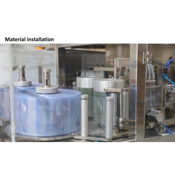 Fully Automatic Capsule Blister Packaging Machine Plastic Bottle Filling And Capping Machine