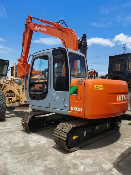 Used Hitachi ZX60 Crawler Excavator ZX60-5 Zaxis60 with Hengli Hydraulic Cylinder