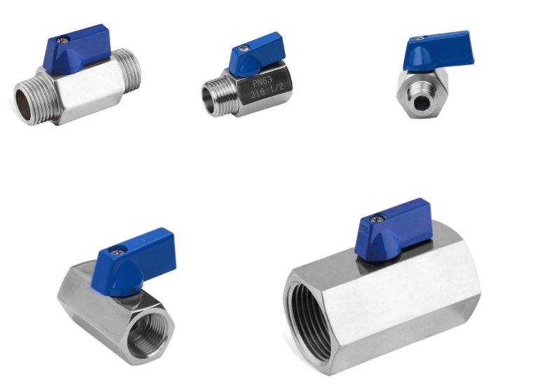 API 598 Stainless Steel Mini Ball Valve