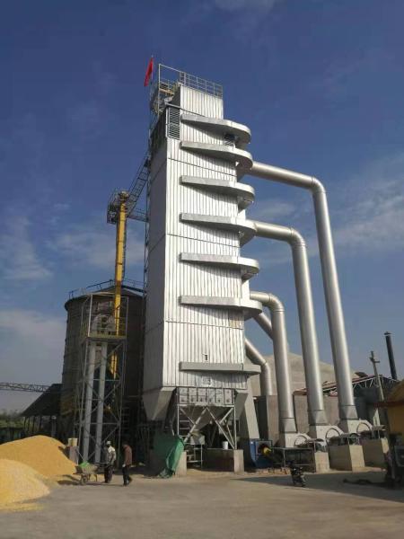 Industrial Maize Dryer Machine 100-1000T/D Capacity Weather-Resistant