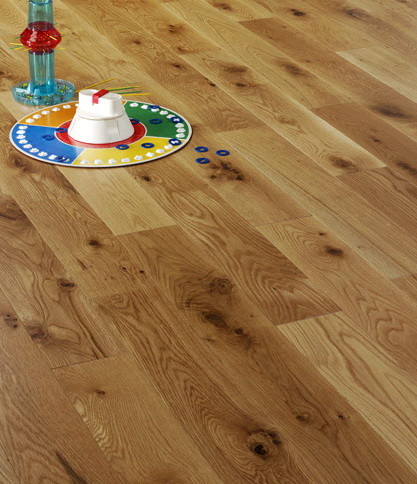 solid oak flooring Rustic Grade, UV lacquered or Oiled