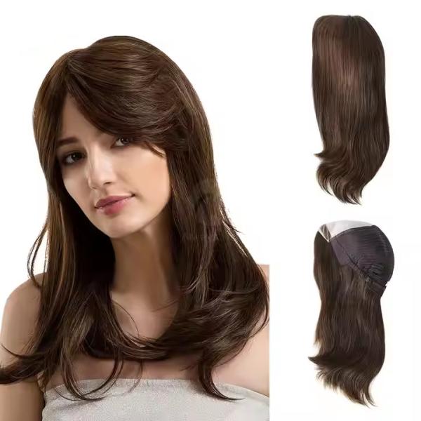 Mono Top Lace Front Wigs 14 Straight 100% RAW Cuticle European Remy Human Hair Alopecia Wigs for Women Medical Wigs
