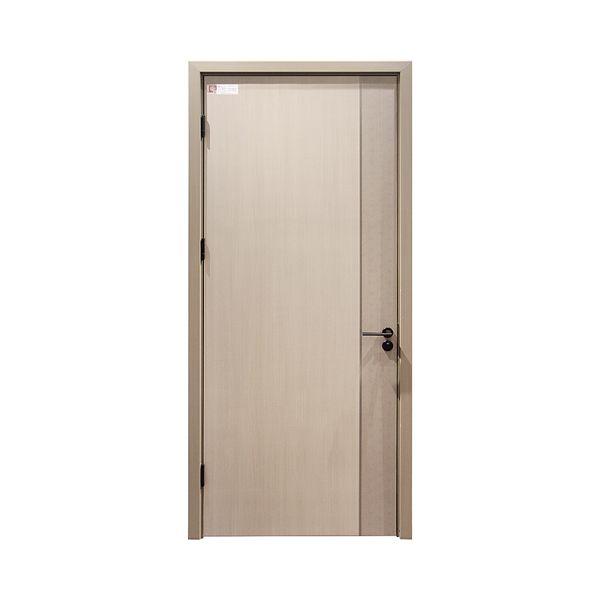 Waterproof Wood Polymer Composite Doors Modern Groove Design For Home Office