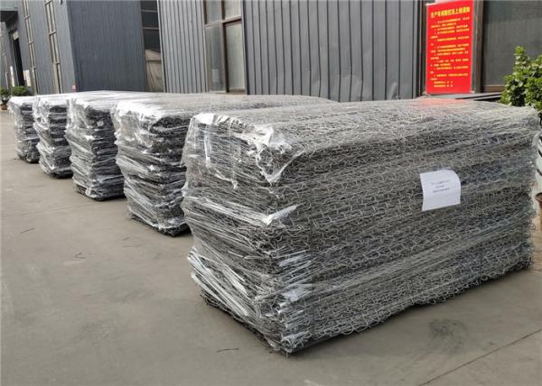 Triple Twisted 80x100mm Gabion Mesh Baskets Rock Stone River Bank Protection