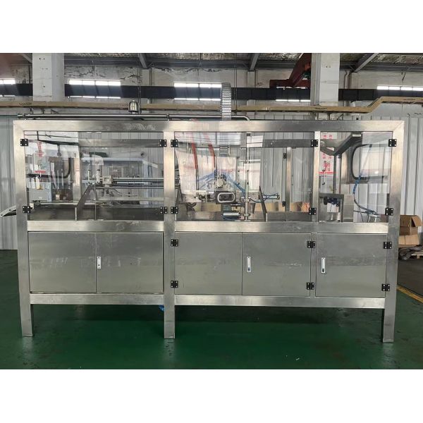 Automatic 1-220L Double Head Aseptic Bag Filling Machine SUS304 for Juice Milk Puree Packaging