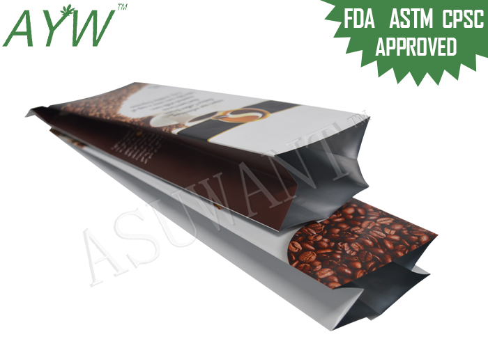 Связь олова фольги Гуссет штейновых пакетиков чая черного кофе законченная бортовая с меткой частного назначения