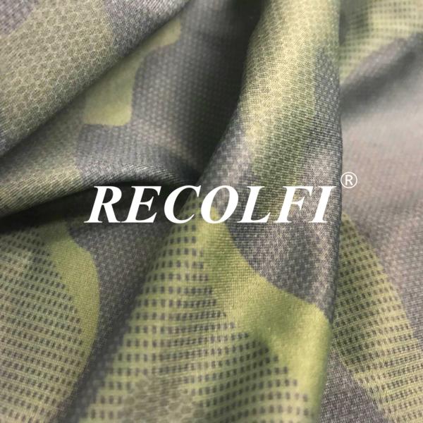 Camo Green Activewear Knit Fabric Roica Ef Spandex For Bottoms Briefs