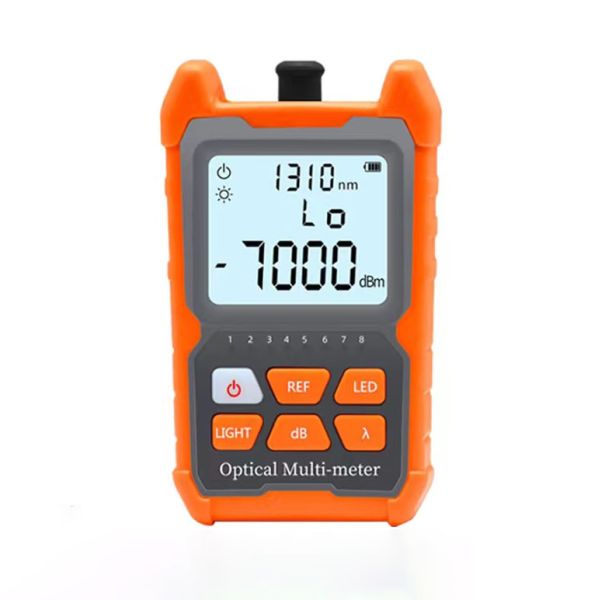 FTTH Mini Multifunctional Optical Power Meter and Cable Tester with 850nm to 1625nm Wavelength Range