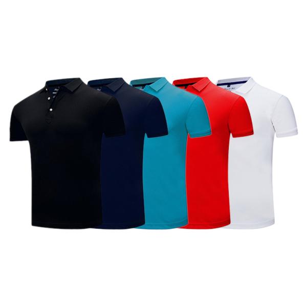 Bulk Sports Black Custom Work Polo Shirts Casual Loose Cut Promotional Breathable Sustainable