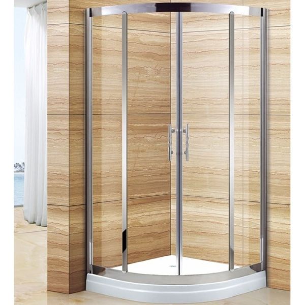 Customization Bathroom Waterproof Shower Partition 6mm Glass Shower Screen Safety Glass