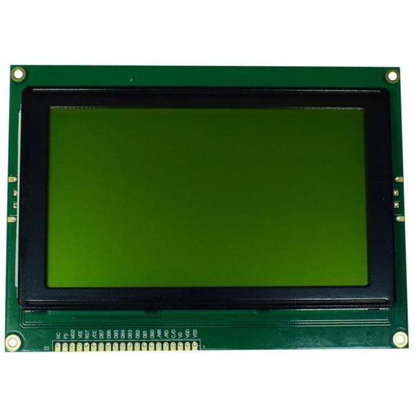 Yellow Green Positive LCD Display Module 240*128 Resolution Graphic STN LCD Module