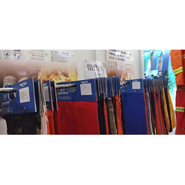 Pure Cotton 1610 FR 310gsm Anti Static Fabric For PPE Solution