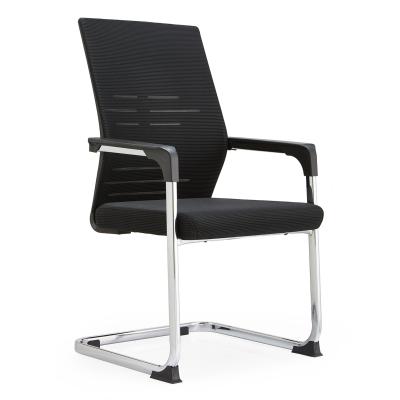 Modern Wholesale Steel Structure Plastics Student Training Meeting Conference Task Fixed Bow Base Leg Mesh Office Chair