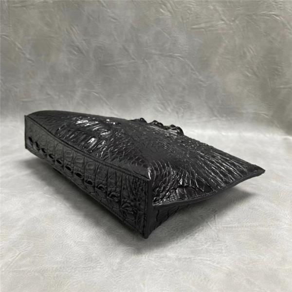 Authentic Real True Alligator Leather Men's Wristlets Clutch Bag Genuine Exotic Crocodile Skin Male Large ZIP Card Purse