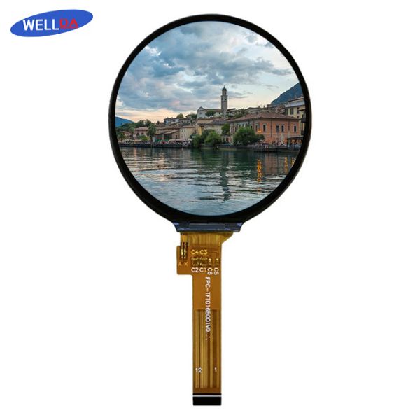 Экран LCD круга 1,6 дюймов небольшой для приборов бытовой электроники личных