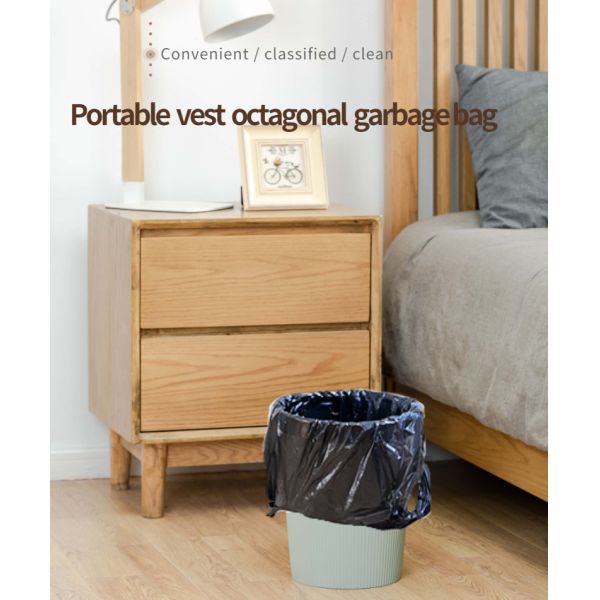 Прямая закупка Т-шорты с уплотнением звездой Пластиковые мешки для бытовых продуктов