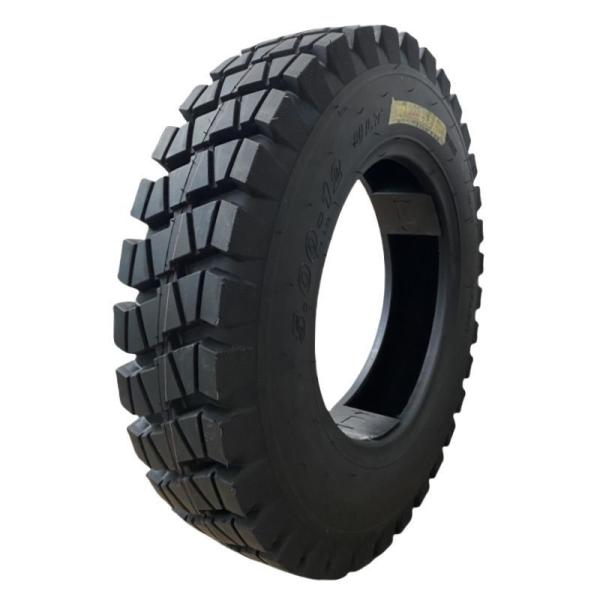Pneus PCR 5.00-12 19 pouces Pneus tout-terrain Profondeur du revêtement 13mm-20mm Ply Rating 4pr 6pr 8pr