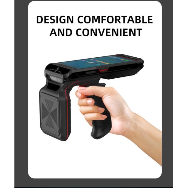 6 GB de RAM 64 GB de ROM Escaner de RFID de 5,5 pulgadas Lector móvil de RFID