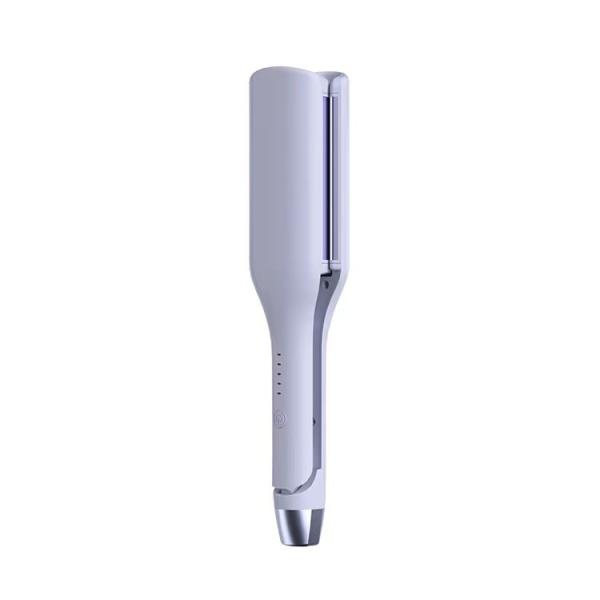 45W Waver de ovo francês Curling de cabelo à base de água Cerâmica Glaze Coating Grande onda de rolo Íon negativo aquecimento rápido