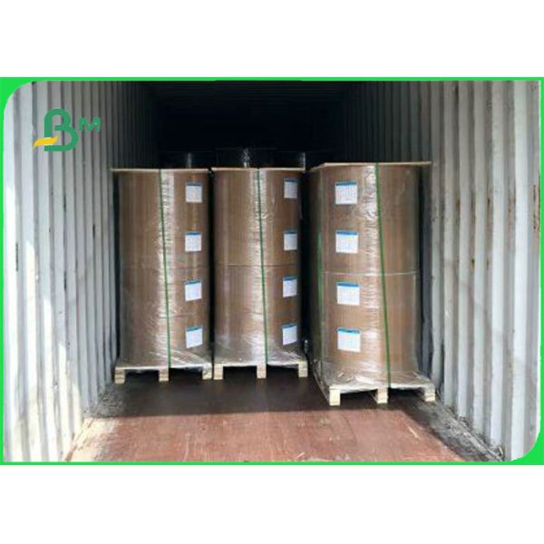 o PE à prova de graxa de 40gsm 60gsm revestiu o rolo de papel para o empacotamento de alimento