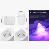 Hôtel moderne intégration de la maison Wall Hang Toilet Smart avec séchoir à air chaud chaud