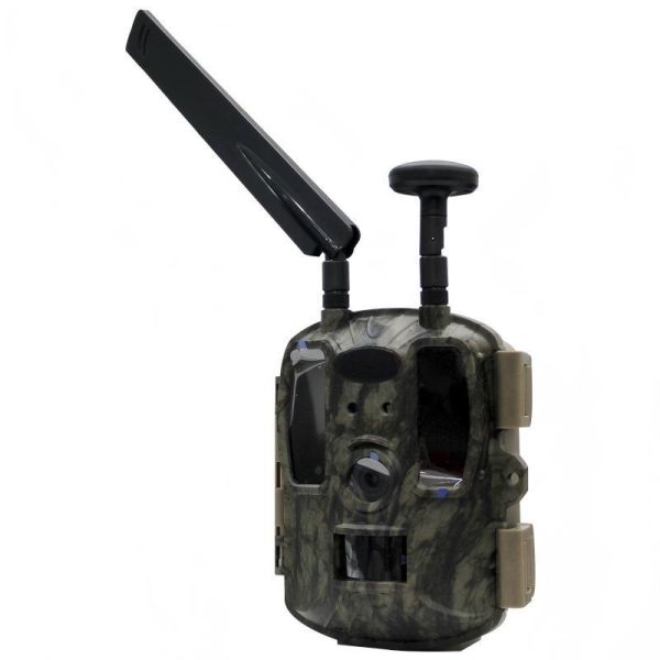 AM-950 4G LTE Trail Camera with Real-Time Video & GPS, 1080P IR Camera for Remote Wildlife/Security Monitoring