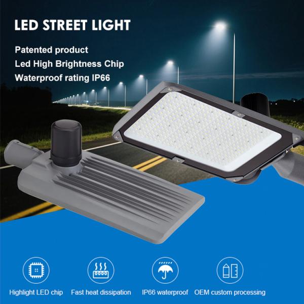 50w 100w 150w 200w 240w LED Street Light Aluminum IP66 Waterproof