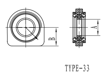 Mazda T2000 T3000 T3501 Center Driveshaft Support Bearing Rubber And Steel Material