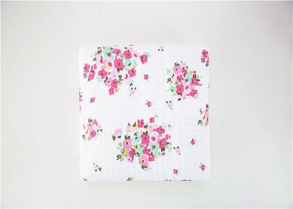 Fashion Design Soft Baby Blankets Floral Patterned 80X80CM / 31 In X 31 In
