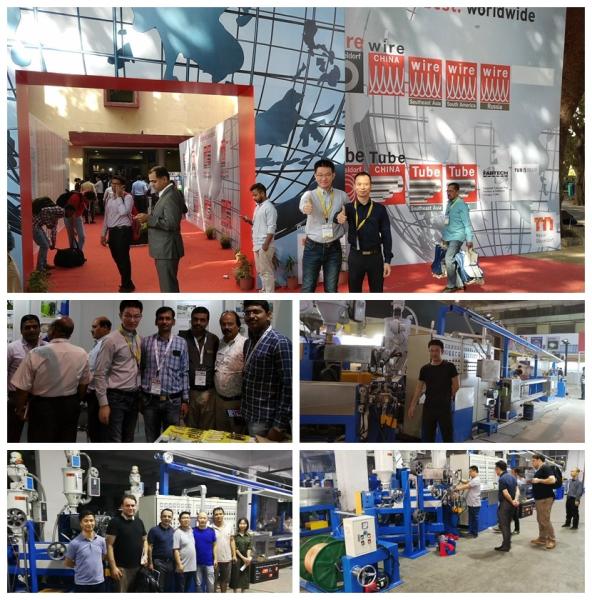 Automotive Cable Manufacturing Machine , Car Wire Making Machine 380 Voltage