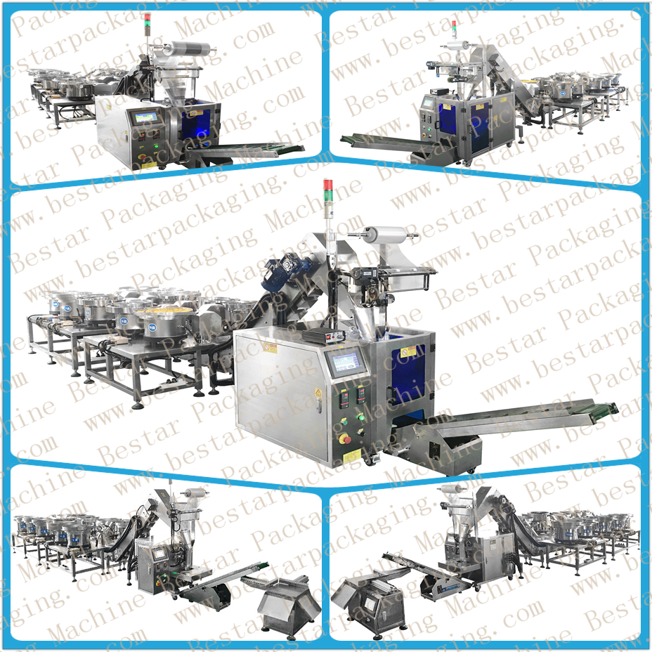 Amazing Bolts counting and packing machine, Bolts pouch making machine,Bolts weighting and packing machine
