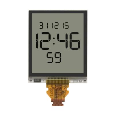 Rectangle SPI Interface Mono Lcd Display , Transflective Lcd Module 144x168 1.26inch