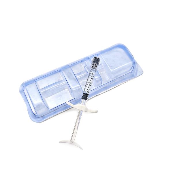 Crosslinked Sodium Hyaluronate Gel Injection Syringe For Facial Dermal Tissue Correction 0.5ml