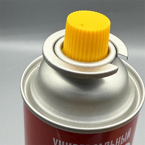 Valve à cassette de gaz de butane compact pour appareils de chauffage portables avec conception économe en espace